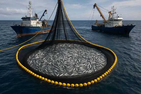 Falling Net (Purse Seine)